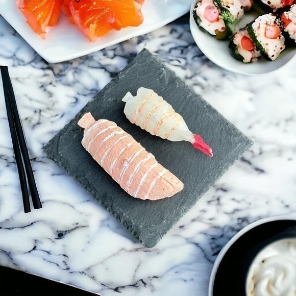 ⚠️SALE Candle // Handmade Sushi Shaped Soy Wax Candle SEND OFFERS🥳 - Picture 4 of 6